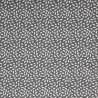 Printed Cotton STILI Anthracite / White